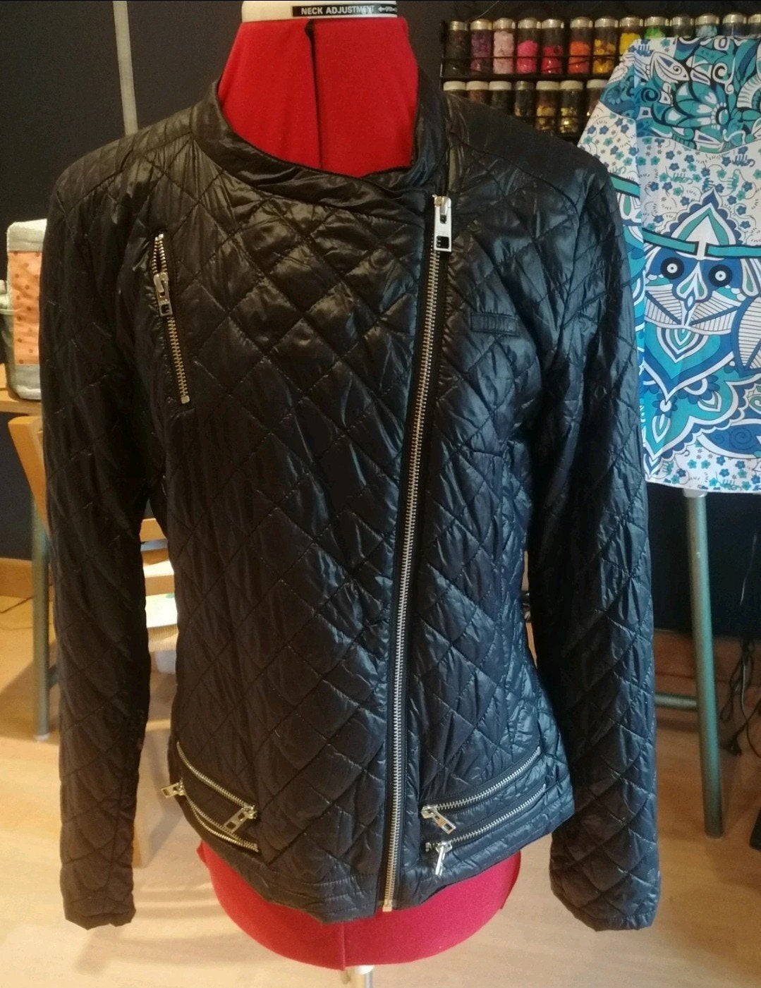 Nieuwe orgineel Harley Davidson tussenjas mt M, Maat 38/40 (M), Harley Davidson, Zwart, Nieuw