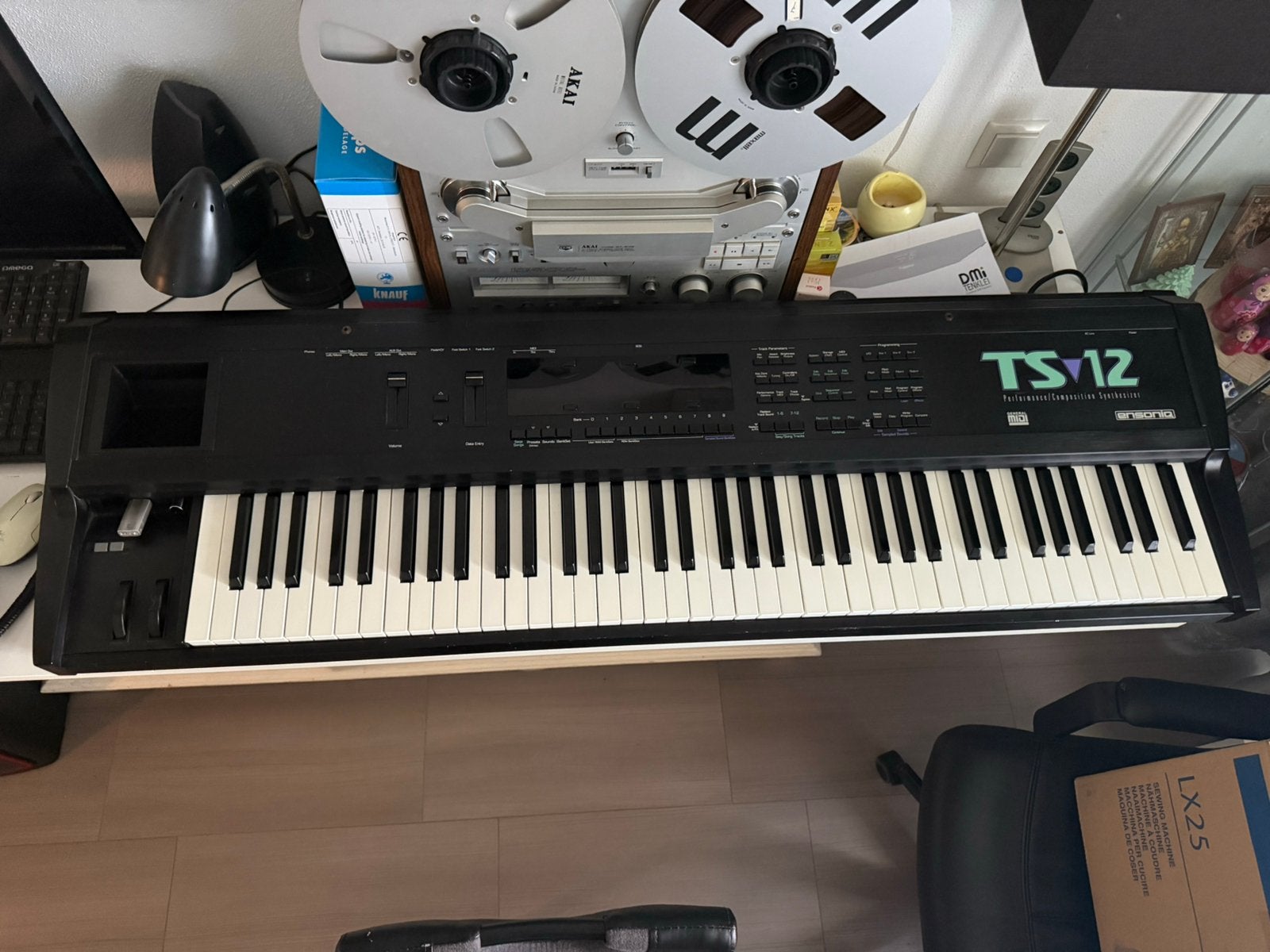 Ensoniq TS-12 Performance/Composition Synthesizer, Gebruikt, Aanslaggevoelig, 76 toetsen, Ophalen