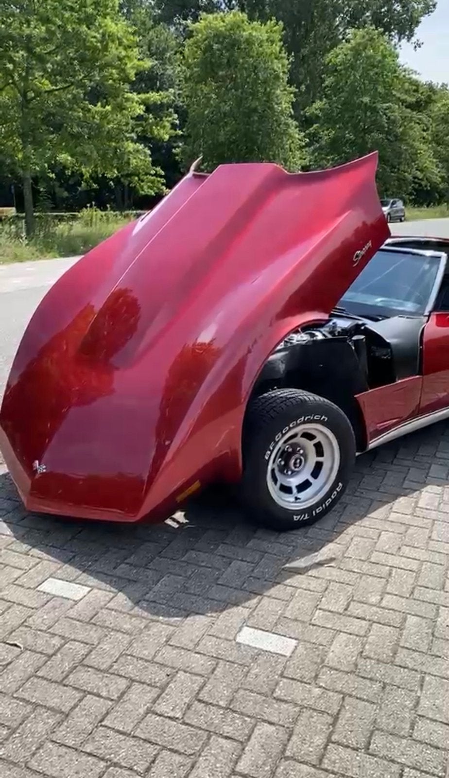 Corvette Stingray V8 1974 inruil Dodge ram 1500 mogelijk, Automaat, 3500 cc, Cabriolet, Leder