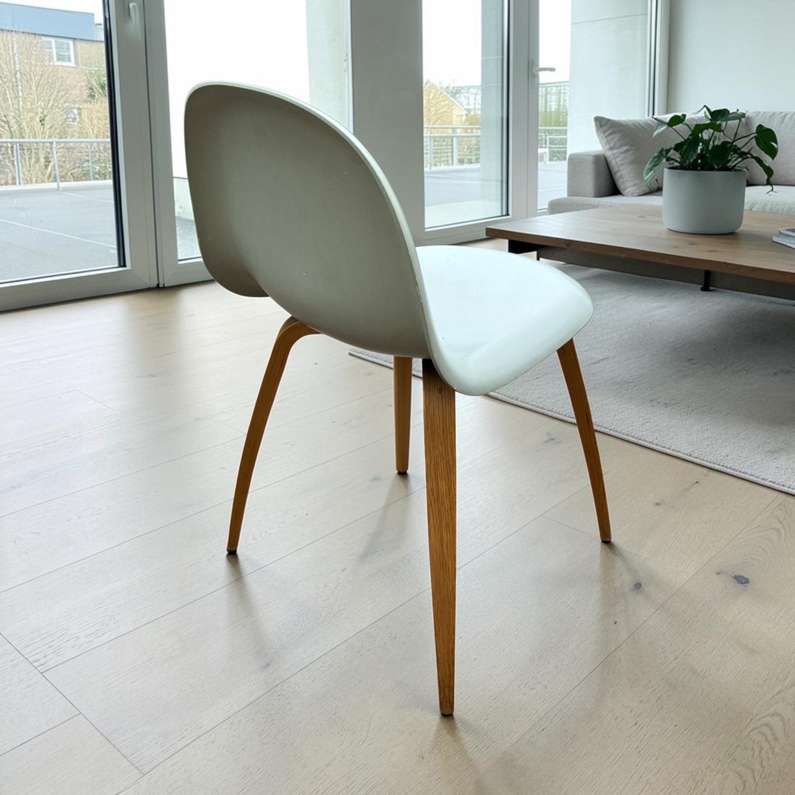 Gubi 3D stoel Deens design , 2011, Huis en Inrichting, Stoelen, Gebruikt, Denemarken, GUBI, Ophalen