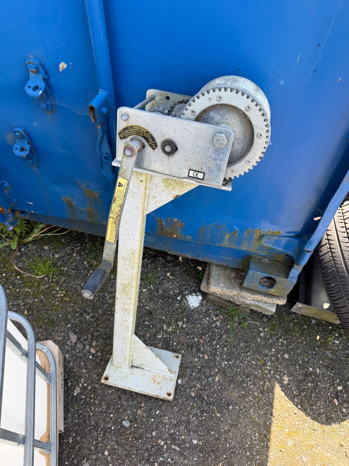 Zware hand lier 1135/680 KG, Ophalen, Gebruikt