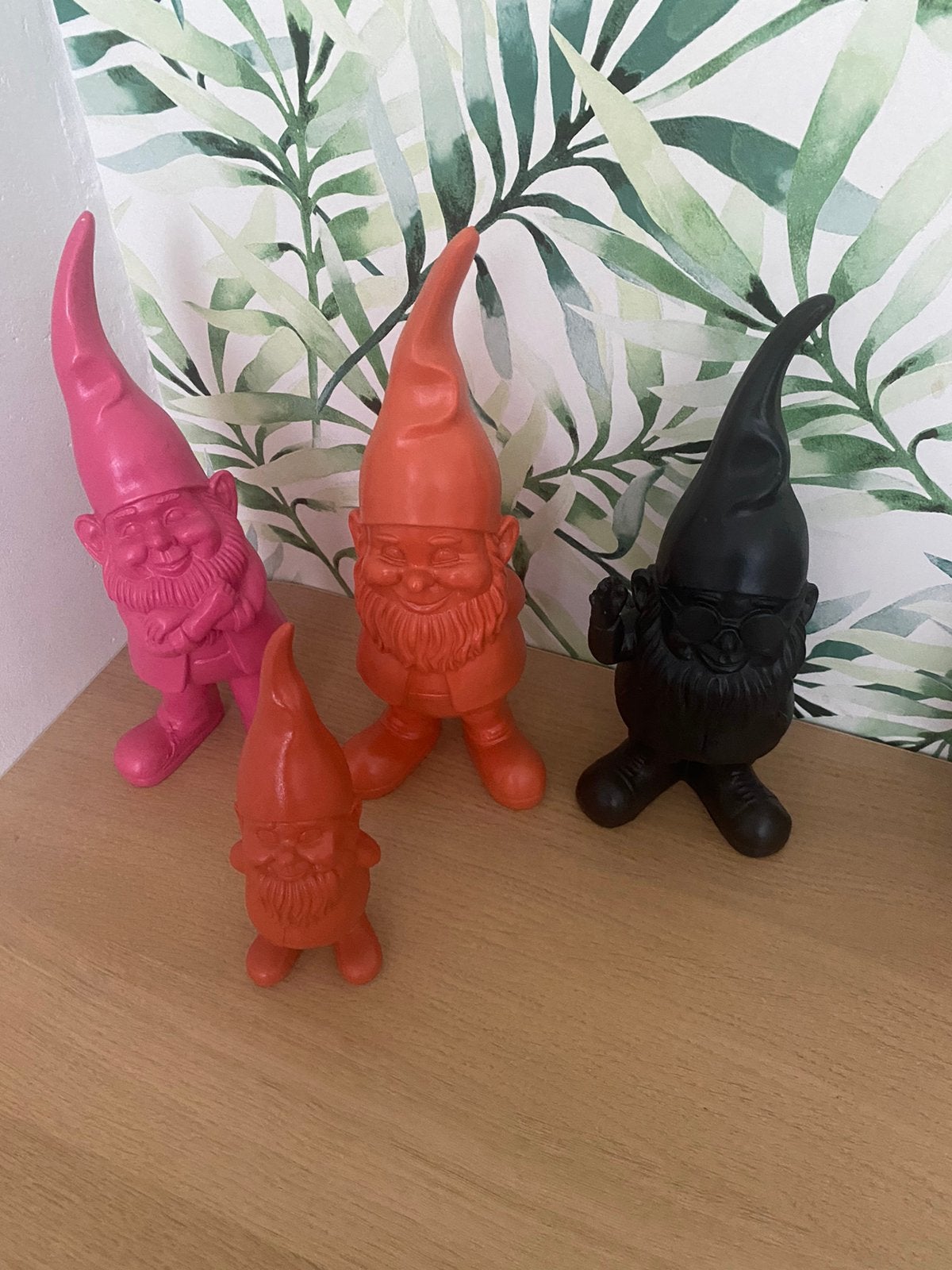 4 kabouter beeldjes, Ophalen of Verzenden, Zo goed als nieuw