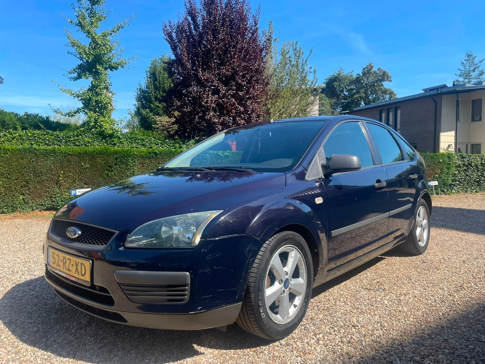 Ford Focus 1.4 59KW 5 deurs  2005 Blauw, Auto's, 1147 kg, 4 cilinders, Blauw, 620 kg
