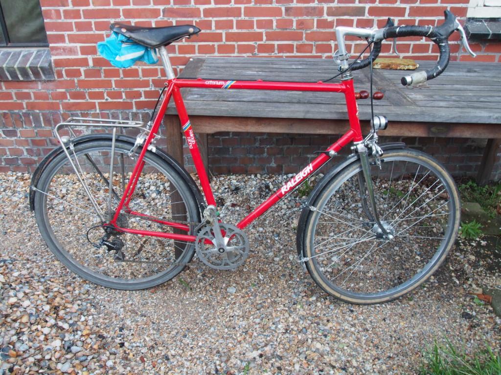 Raleigh criterium randonneur, Fietsen en Brommers, 28 inch, Gebruikt, 57 tot 61 cm, Meer dan 20 versnellingen