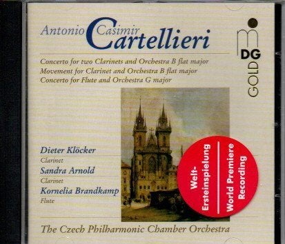 Antonio Casimir Cartellieri - Wind Concertos Vol. 2 CD, Ophalen of Verzenden, Classicisme, Zo goed als nieuw, Orkest of Ballet
