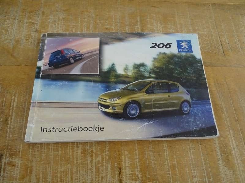 Peugeot 206 ook GTI Handleiding Instructieboek NL Origineel, Verzenden