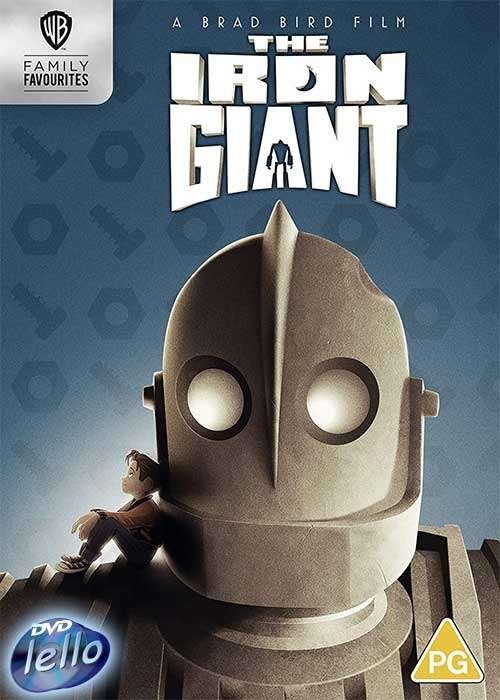 DVD: The Iron Giant (1999 Jennifer Aniston, Vin Diesel) UKNN, Tekenfilm, Ophalen of Verzenden, Nieuw in verpakking, Alle leeftijden