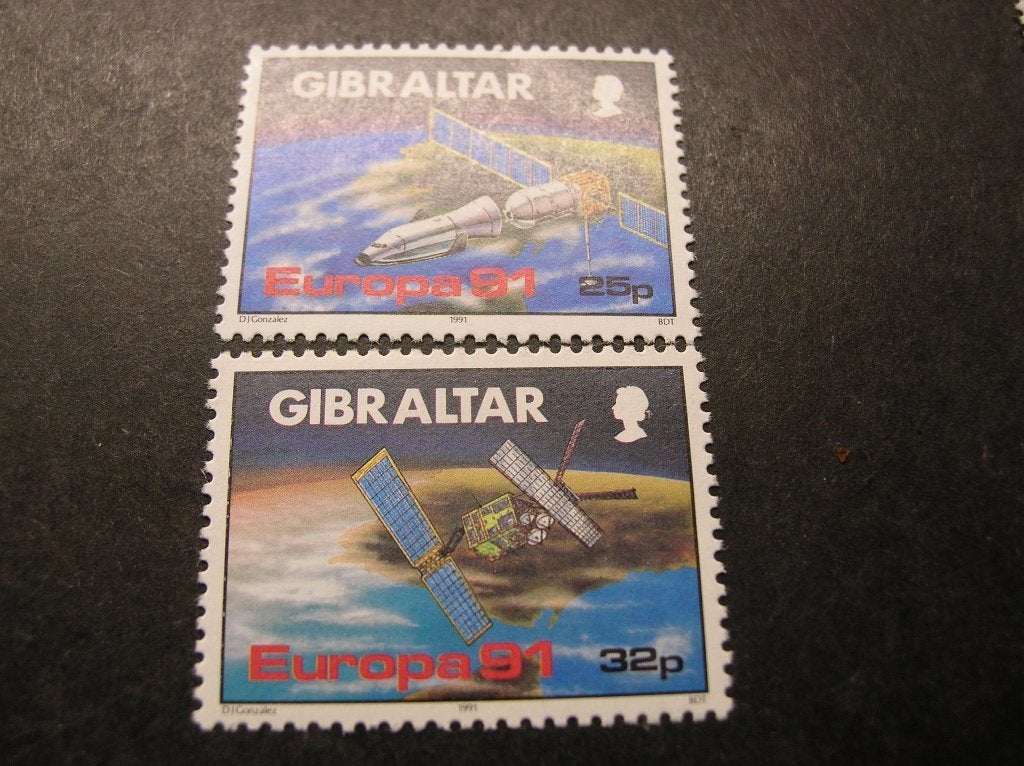 Cept/Verenigd Europa Gibraltar 1991, Ophalen of Verzenden, Overige landen, Postfris