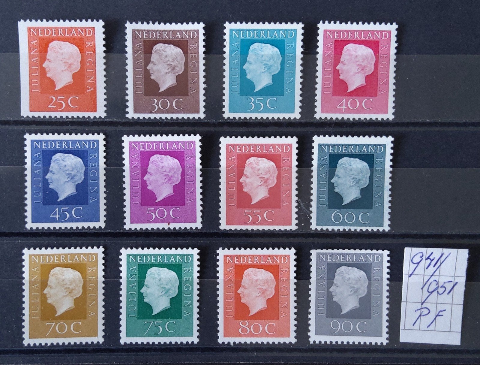 Koningin JULIANA  1971--1976., Postzegels en Munten, Ophalen of Verzenden, Na 1940, Postfris