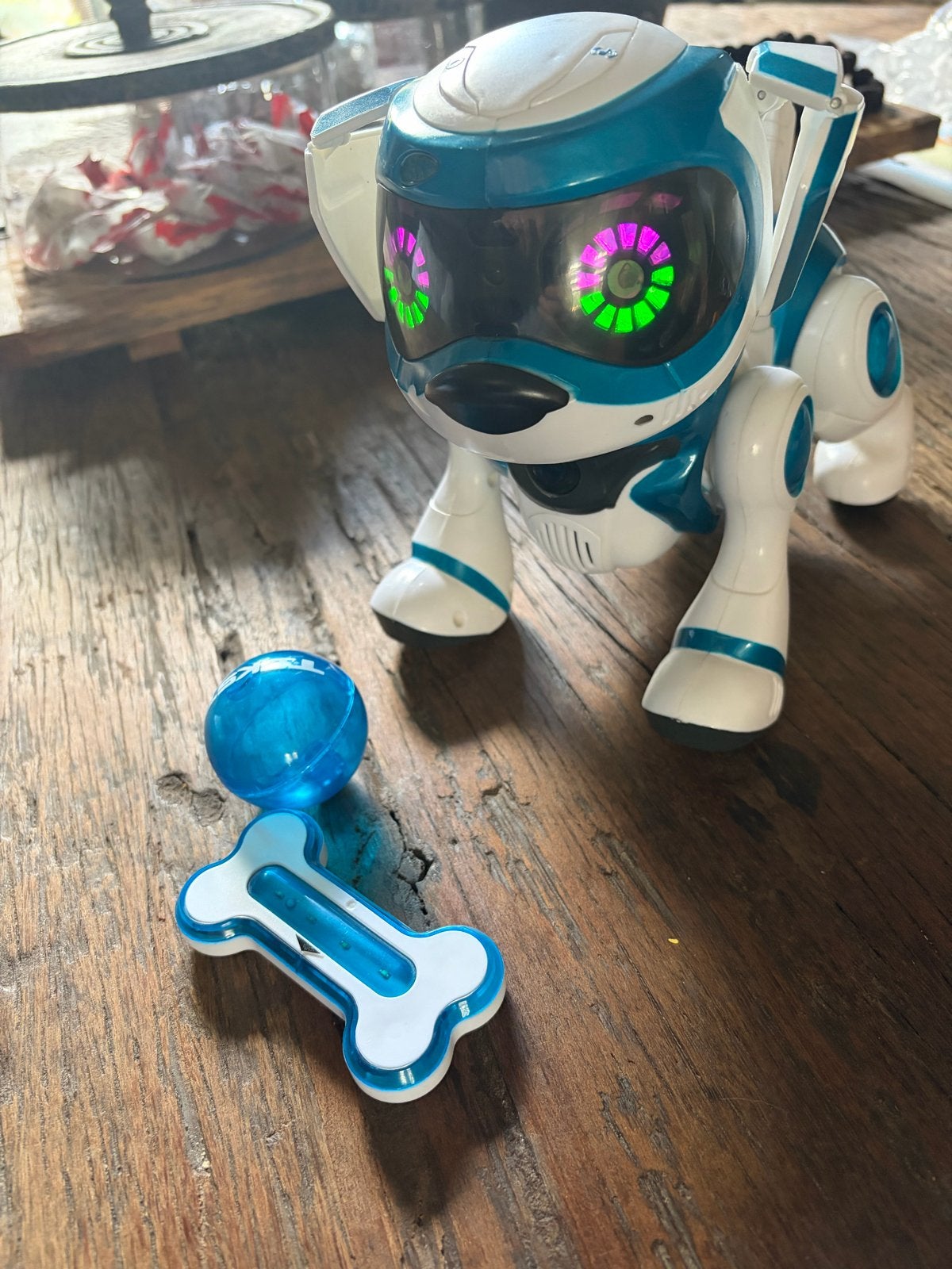 Interactieve Robot Hond met Accessoires, Ophalen of Verzenden, Zo goed als nieuw, Jongen of Meisje