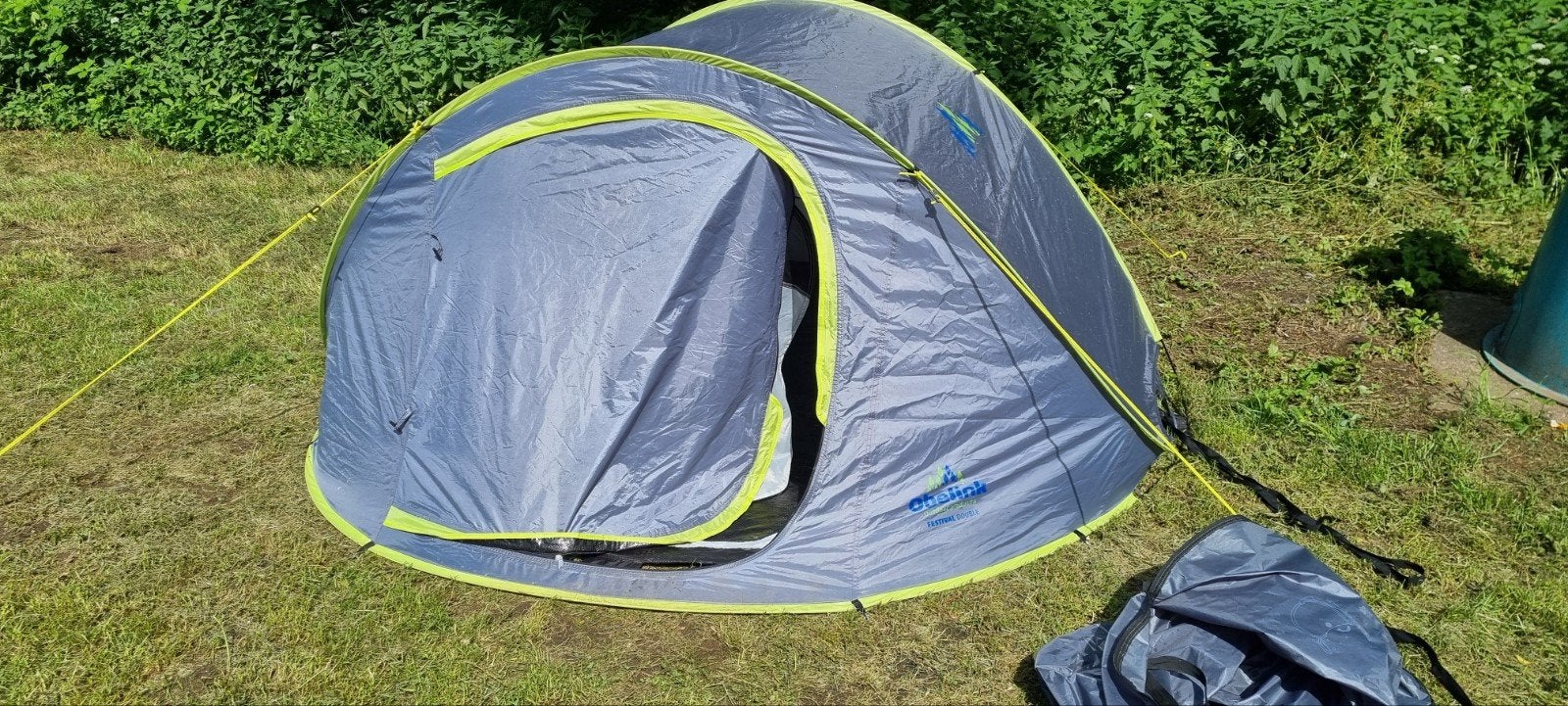 Obelink Pop-up Tent - Snel op te zetten!, Caravans en Kamperen, Ophalen, Gebruikt, Tot en met 2