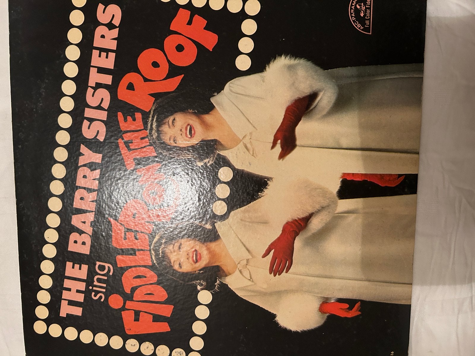 The Barry Sisters - Fiddler on the Roof LP (Pop, Folk), Ophalen, Gebruikt, 12 inch, LP