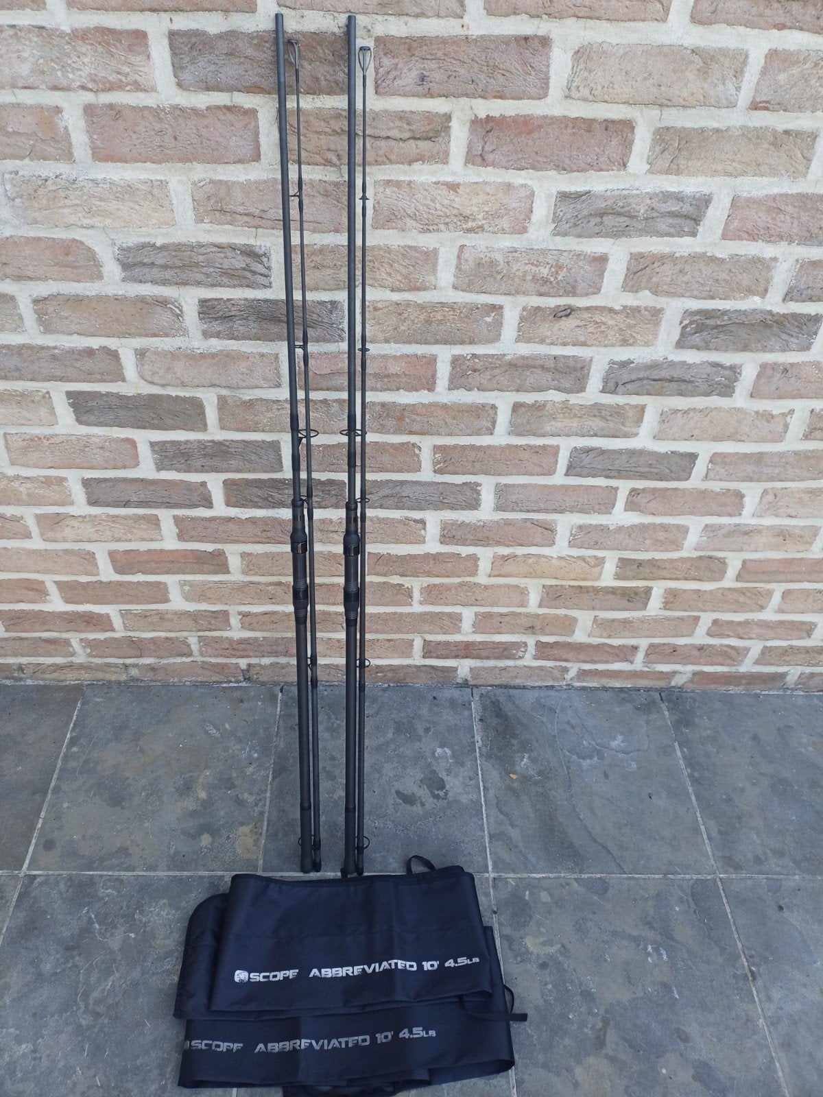 2x Nash scope  mk2 abreviated  10 ft 4.5 lbs, Ophalen of Verzenden, Zo goed als nieuw, Werphengel