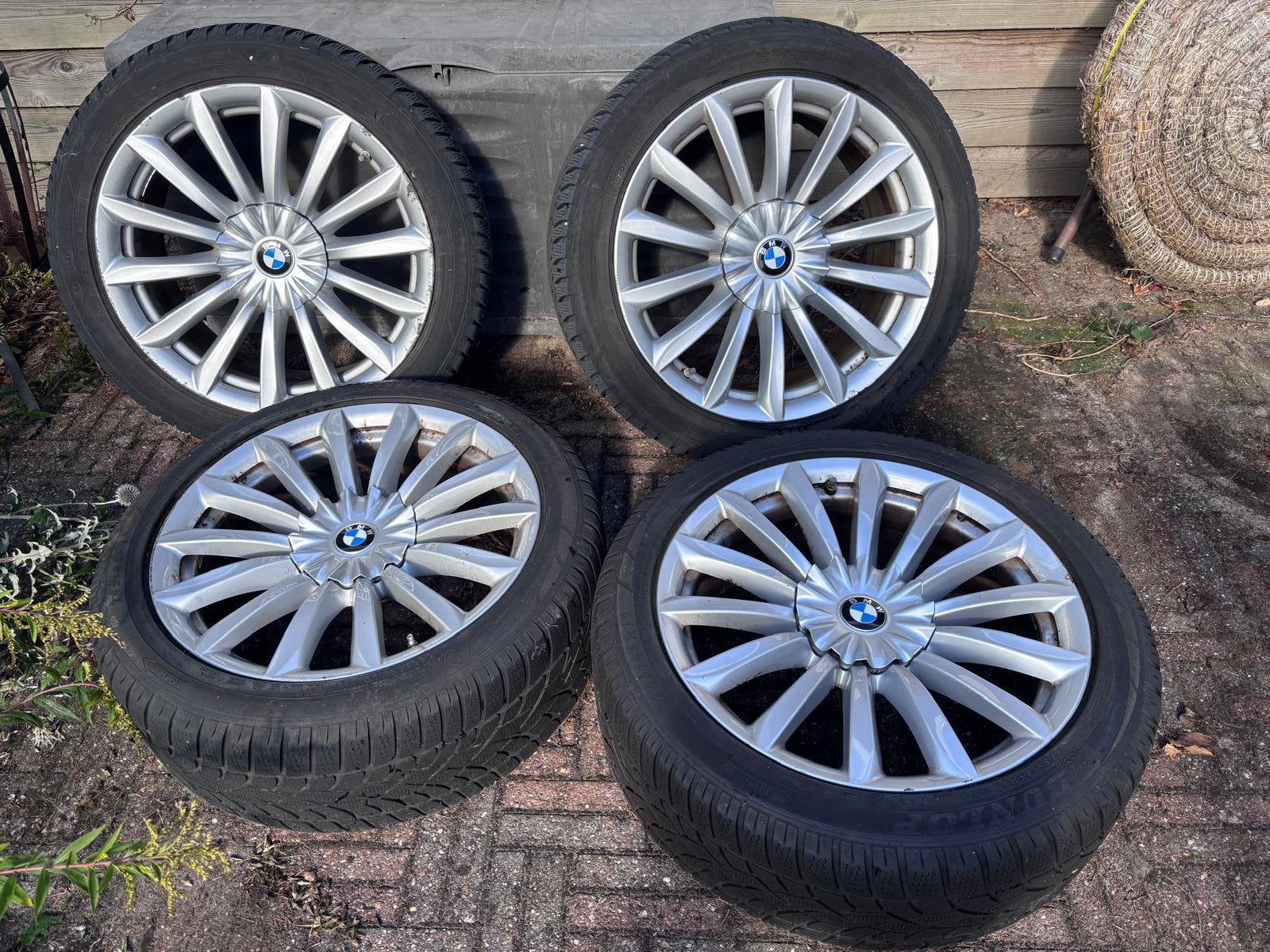 BMW 7 serie winterbanden met velgen 245/45R19, Velg(en), Winterbanden, Personenwagen, Ophalen