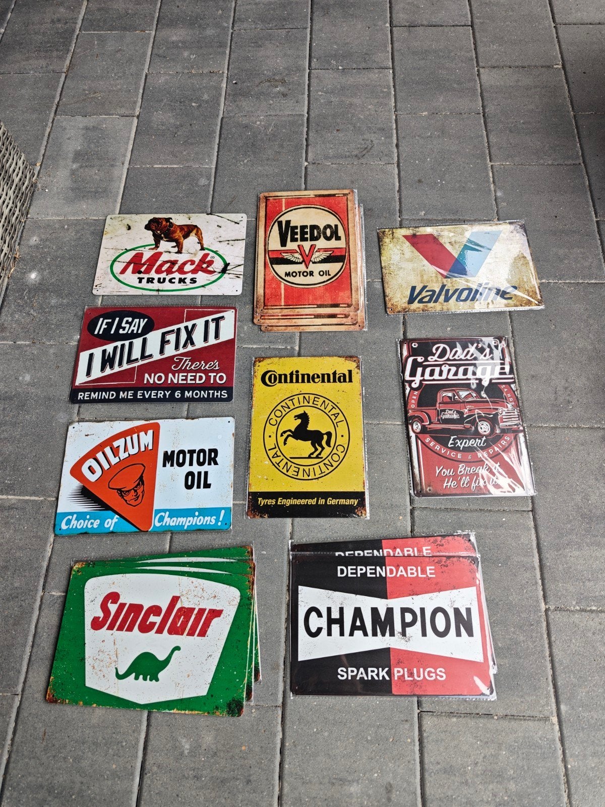 mancave bordjes, nieuw, Ophalen of Verzenden, Nieuw, Reclamebord