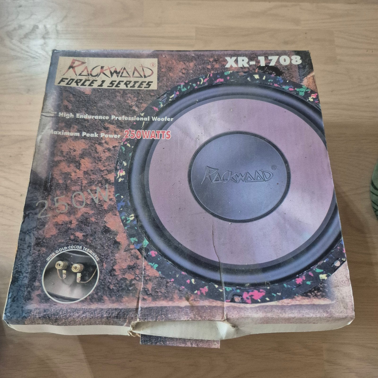 Rackwaad XR-2208 Woofer 300W 4 Ohm, Subwoofer, Nieuw, Ophalen of Verzenden, 150 watt of meer