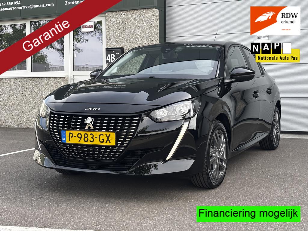 Peugeot 208 1.2 PT ActivePack Nap Carplay Navi Clima Led Lin, Auto's, Peugeot, Bedrijf, Te koop, ABS, Airbags, Airconditioning