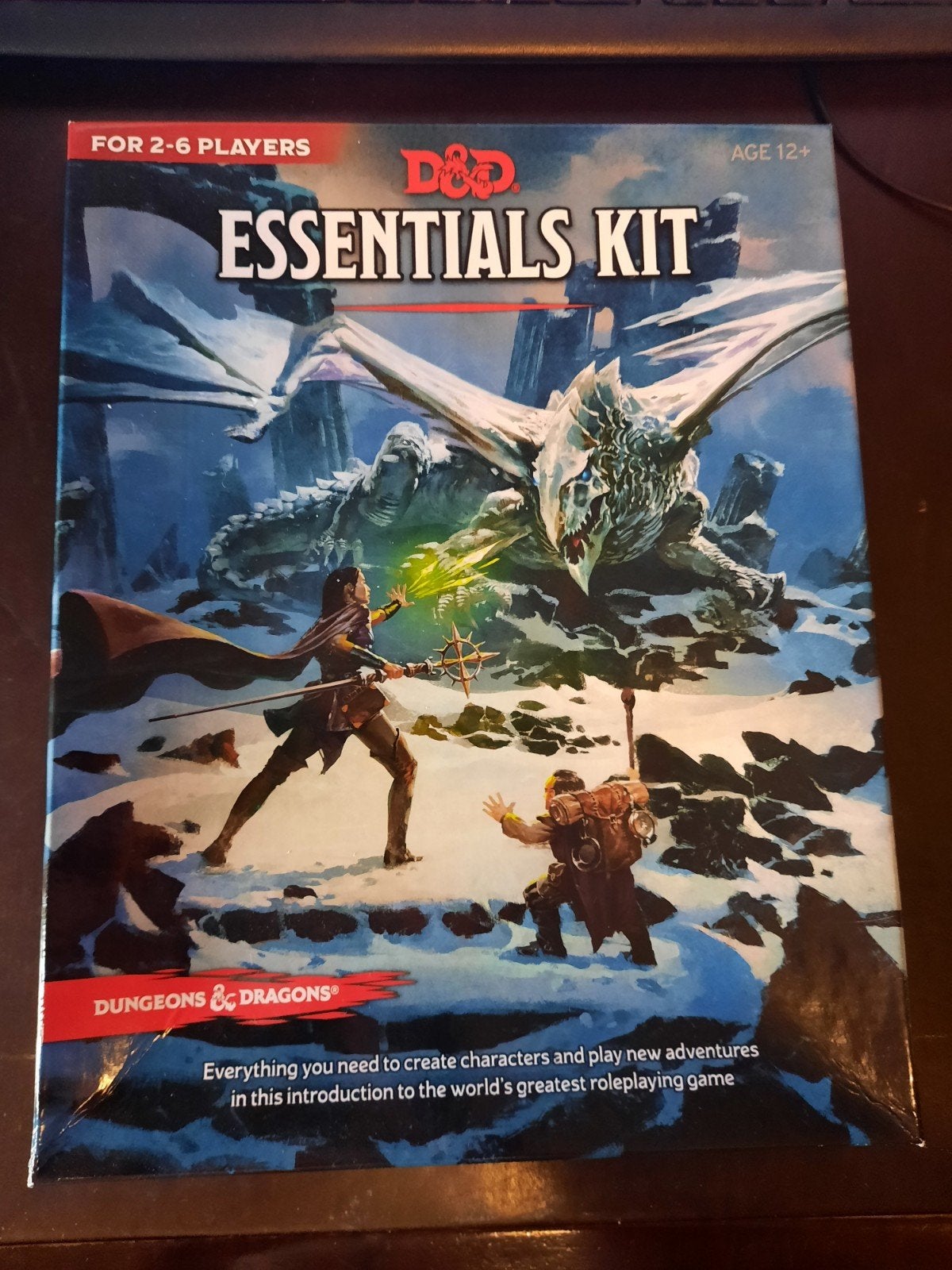 Dungeons & Dragons Essentials Kit - Start je avontuur!, Vijf spelers of meer, Ophalen of Verzenden, Zo goed als nieuw, Wizards of the Coast