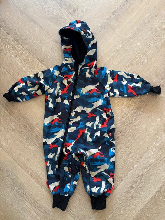 IELM Regenpak Maat 86 - Camouflage Print, Ophalen, Gebruikt, Jongetje of Meisje, Pakje