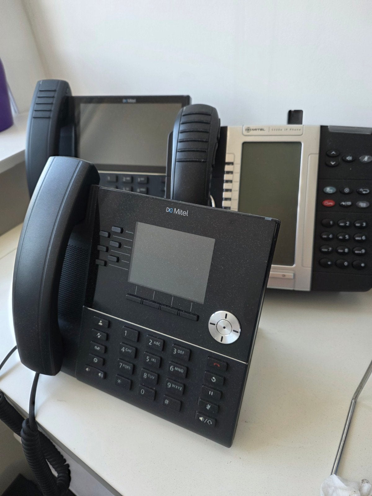 Mitel IP-telefoons (3 stuks) - Zakelijke communicatie, Ophalen of Verzenden, Gebruikt
