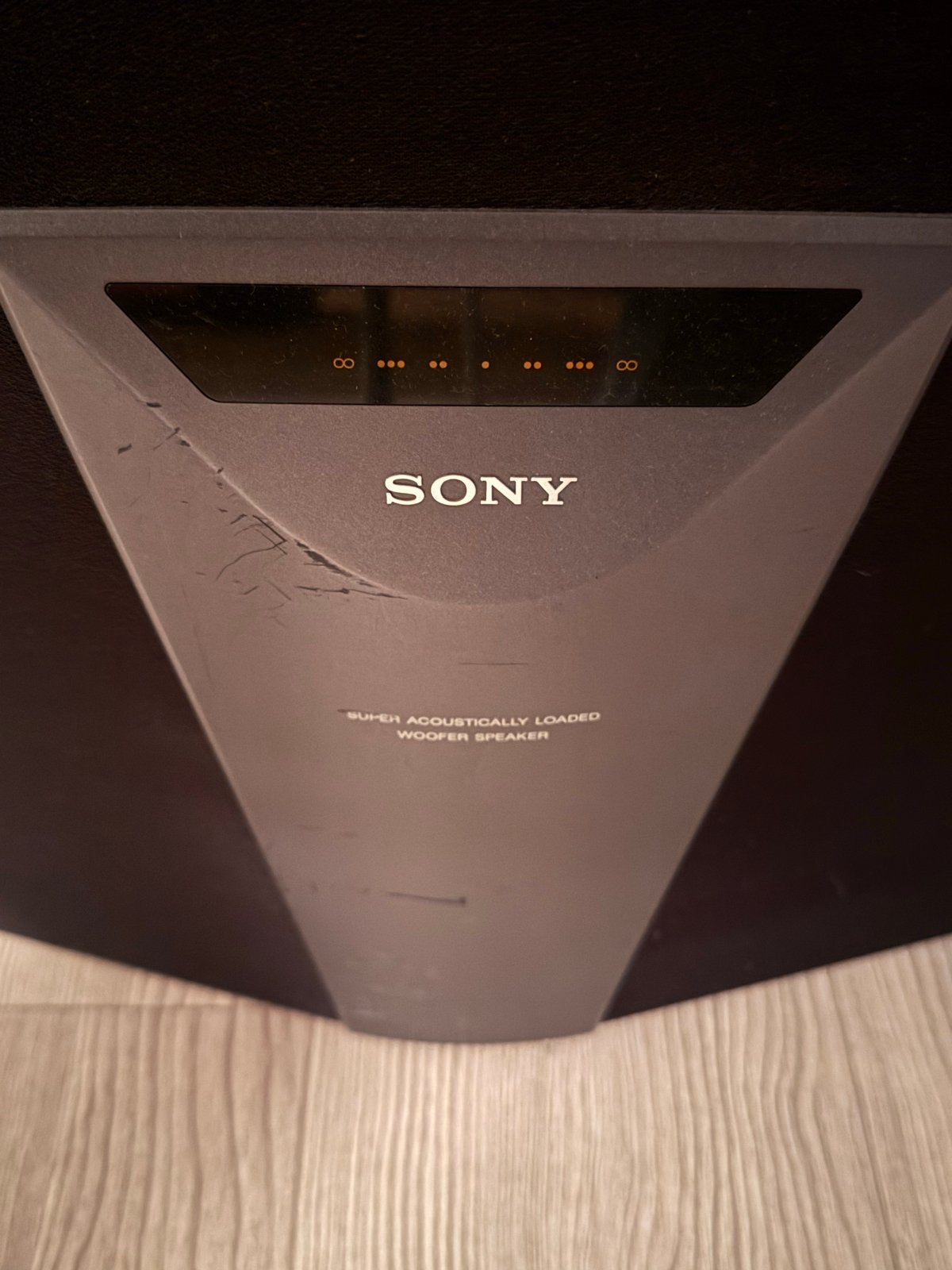 Sony SS-W681E Subwoofer Vintage Passieve Sub (80W / 8 Ohm), Ophalen, Gebruikt, Subwoofer, Sony