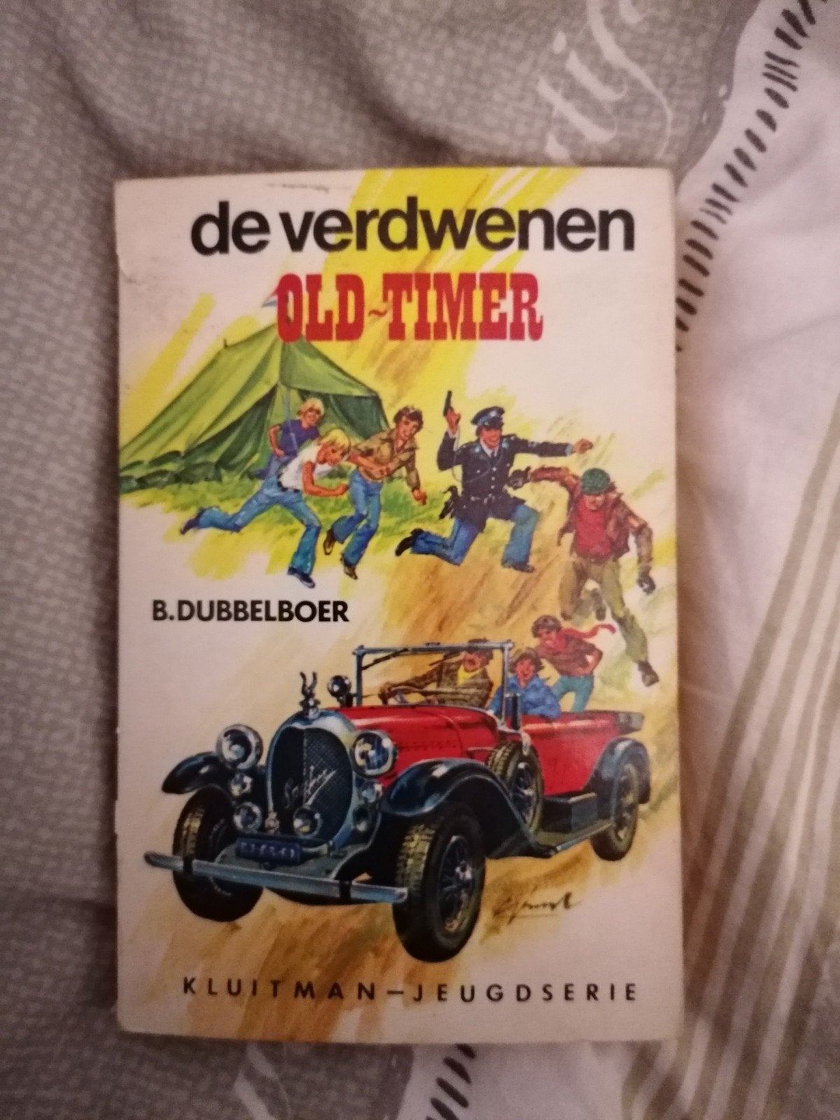De Verdwenen Old-Timer - B. Dubbelboer (Kluitman Jeugdserie), Boeken, Kinderboeken | Jeugd | 10 tot 12 jaar, Ophalen of Verzenden