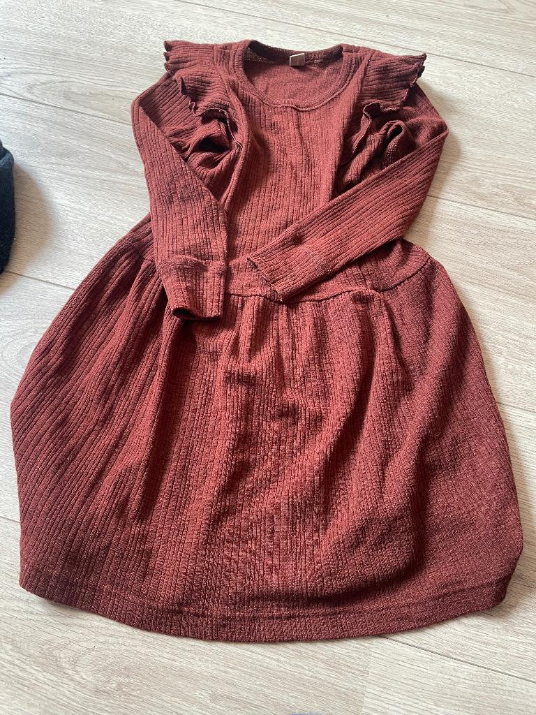 Dilling wol jurk 2x 104 pakket met rok en trui, Meisje, Ophalen of Verzenden, Zo goed als nieuw, Jurk of Rok