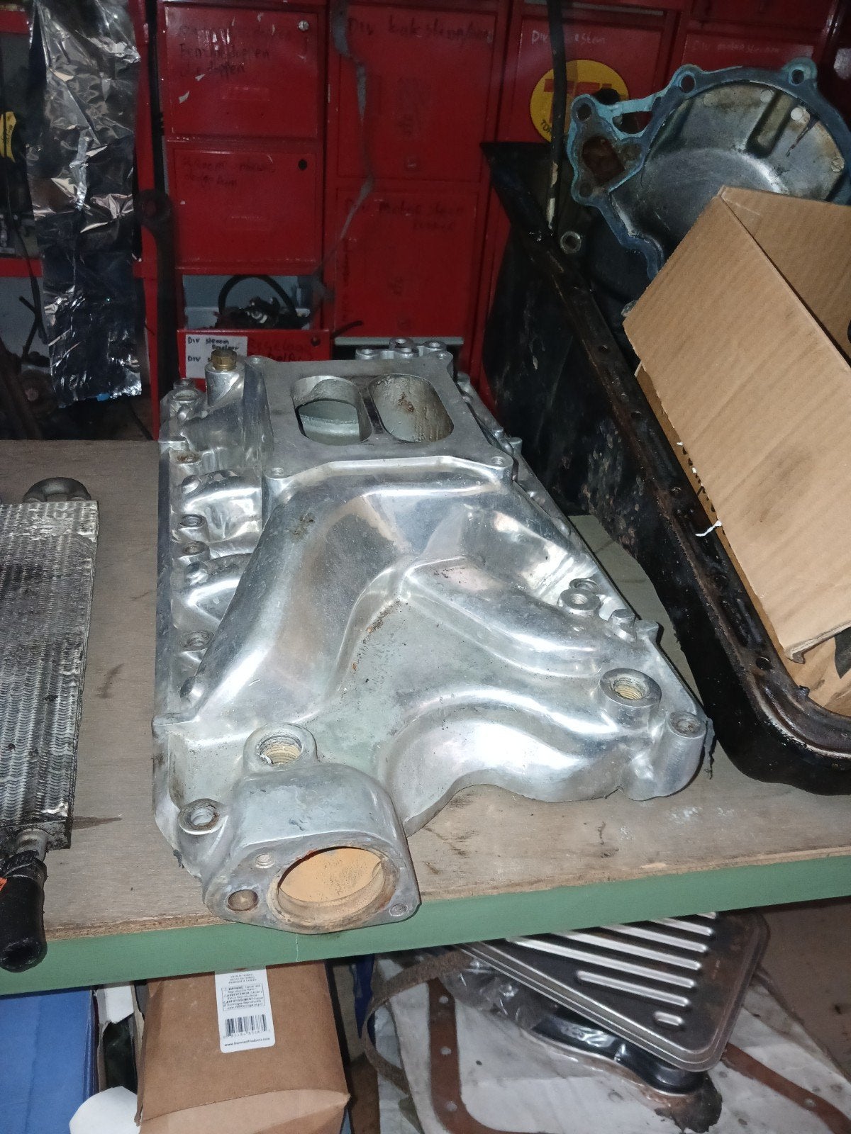 intake inlaat voor 351 windsor 5.8 ford v8 4v, Ophalen, Gebruikt, Ford