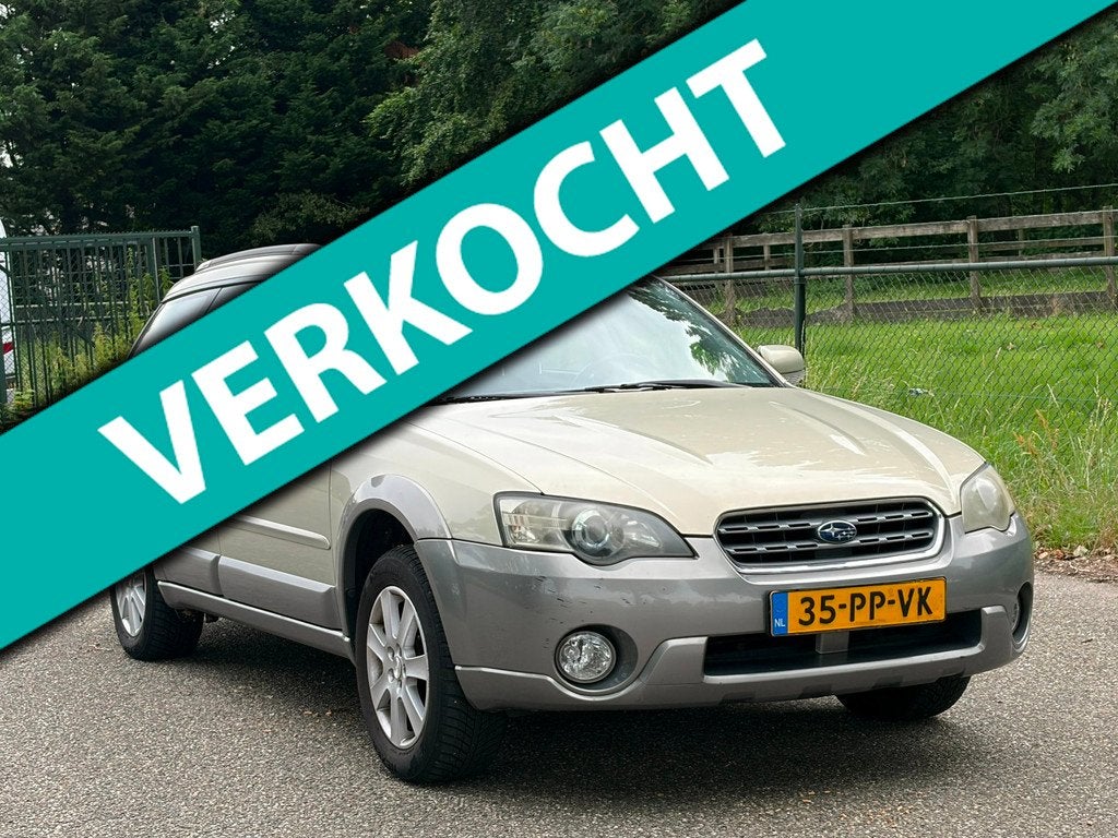 Subaru Outback 2.5i /AWD/INRUILKOOPJE/, Auto's, Subaru, 4 cilinders, Handgeschakeld, Euro 4, 750 kg