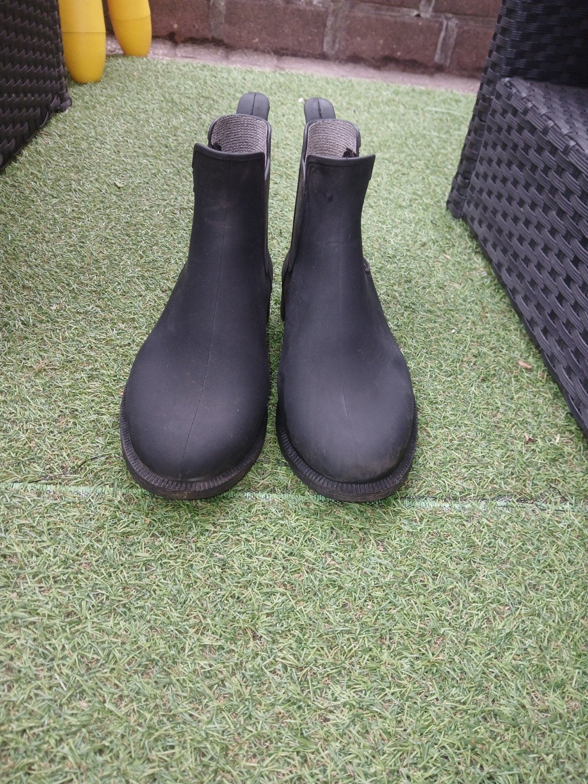 Paardrijschoenen, Dieren en Toebehoren, Paardrijkleding, Ophalen, Fouganza, Zo goed als nieuw, Zwart