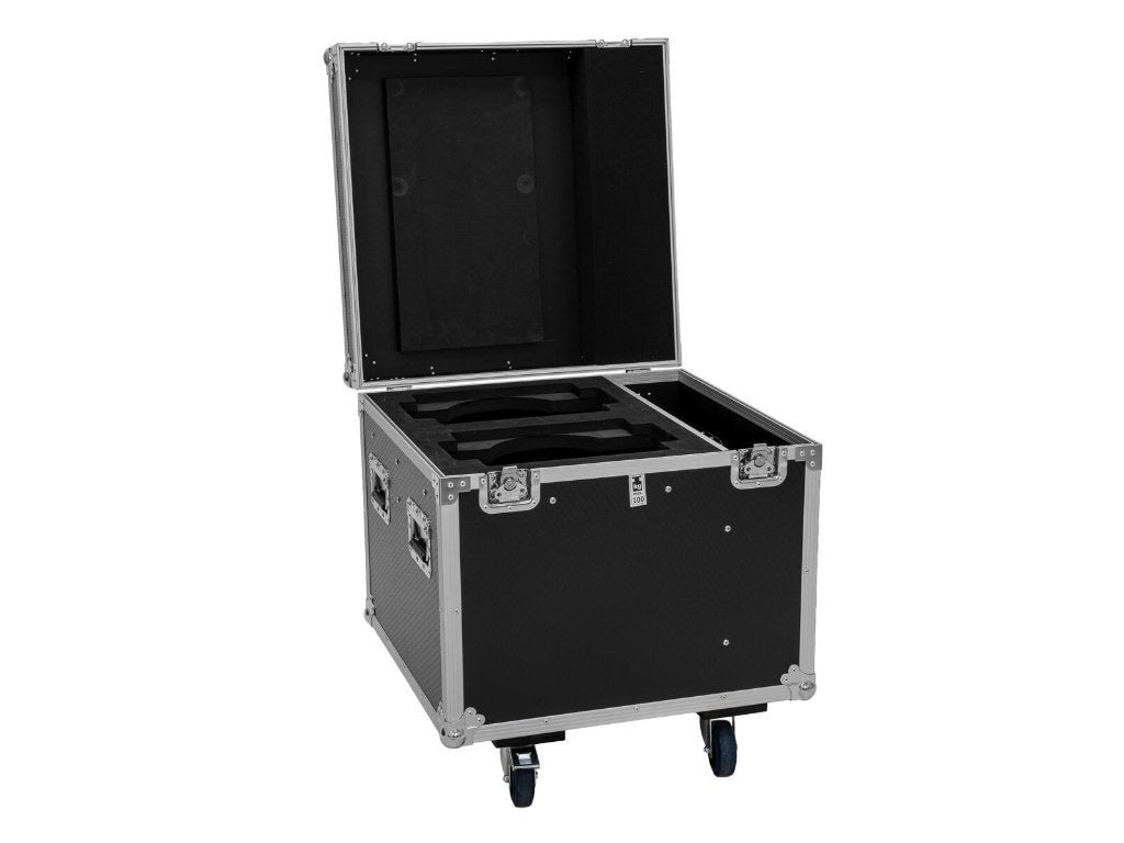 ROADINGER Flightcase PRO 2x IP TMH-W285 with wheels, Geluidgestuurd, ., Nieuw, Ophalen of Verzenden
