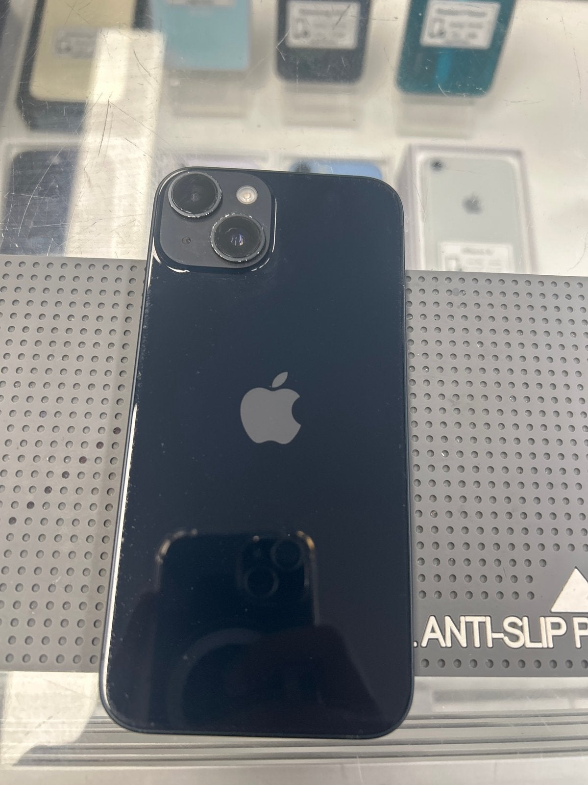 iPhone 14 Zwart 128 GB - Lichte schade, 78% batterij, Telecommunicatie, Mobiele telefoons | Apple iPhone, Ophalen, Zwart, 78 %