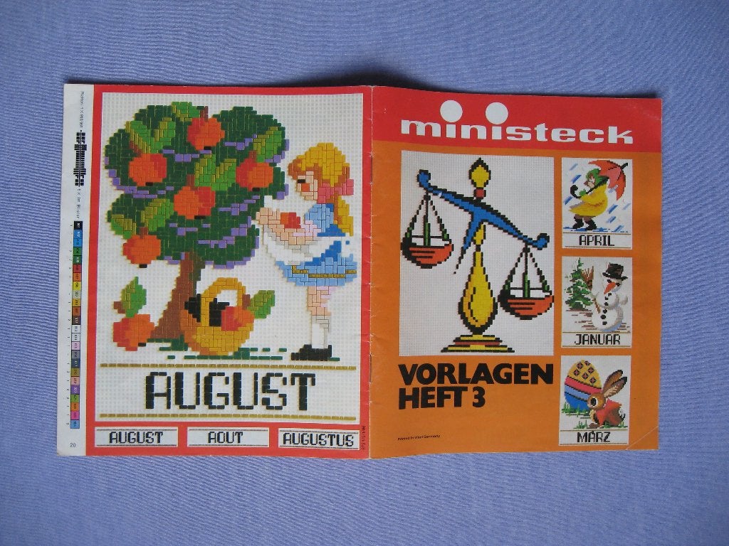 Vorlagen Heft 3 -oa Sterrenbeelden & Seizoenstafereeltjes, Ophalen of Verzenden, Gebruikt, Voorbeeldboek