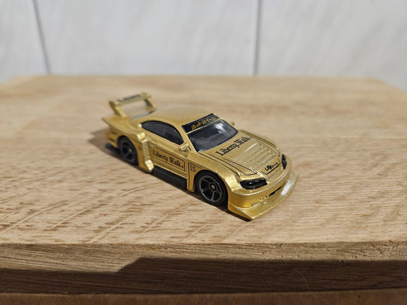 Hotwheels Nissan Silvia Silhouette Goud, Ophalen of Verzenden, Zo goed als nieuw, Auto