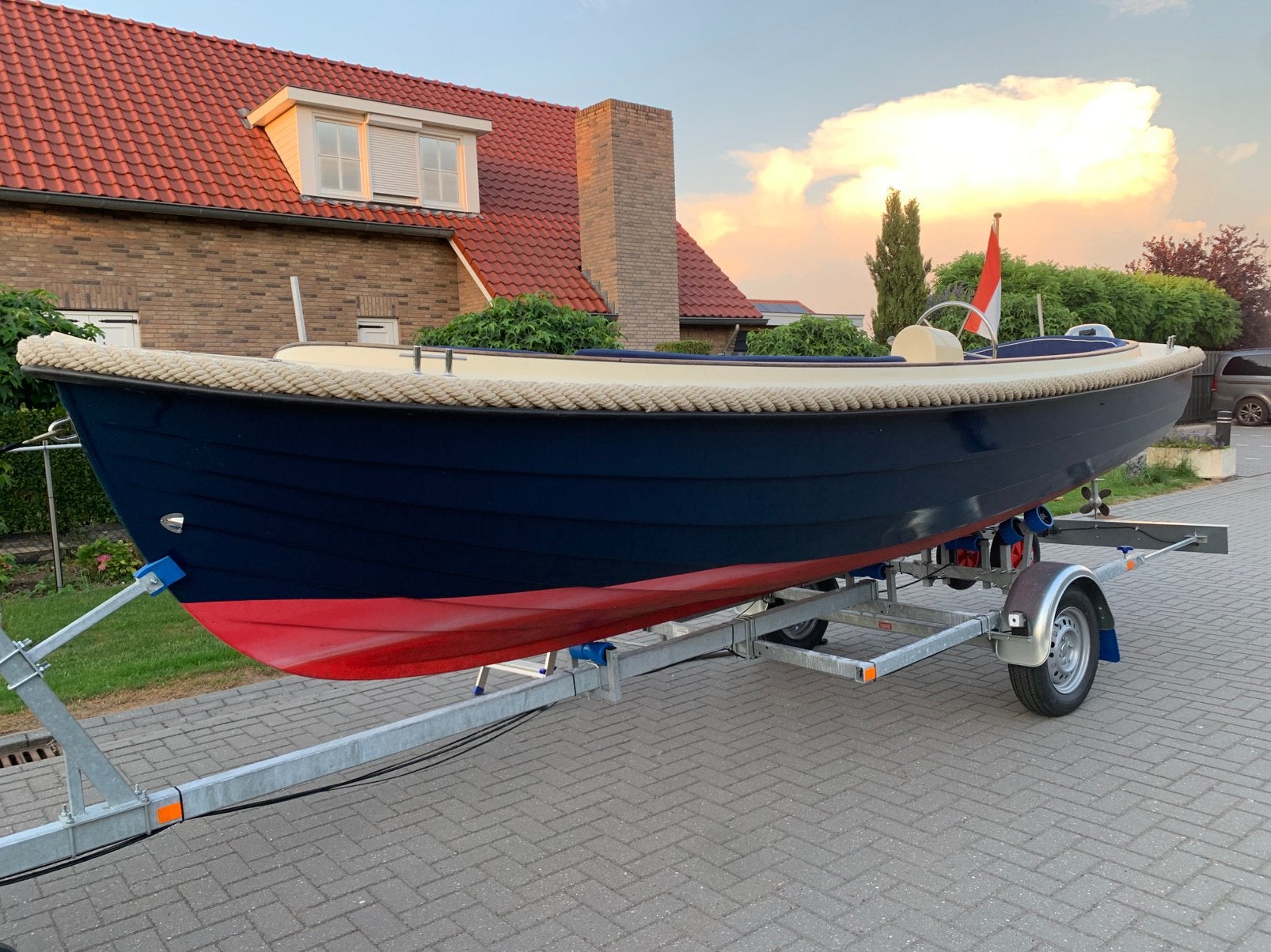 Corsiva 550 met honda 15 pk 4 takt, Watersport en Boten, Sloepen, Afdekzeil, Ophalen of Verzenden, Zo goed als nieuw, Corsiva