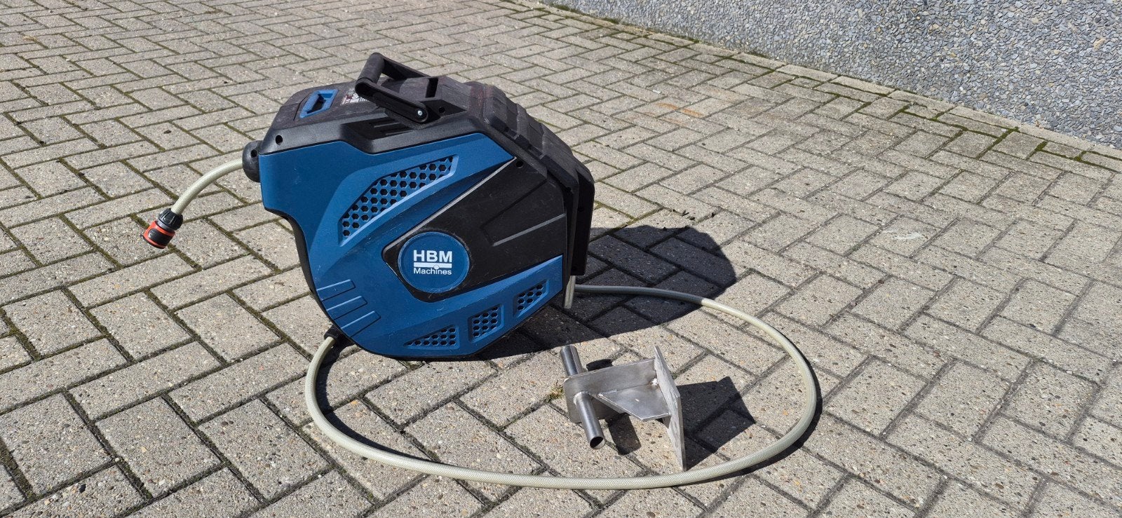 HBM Machines Waterhaspel 20M - Automatisch oprollen, Ophalen