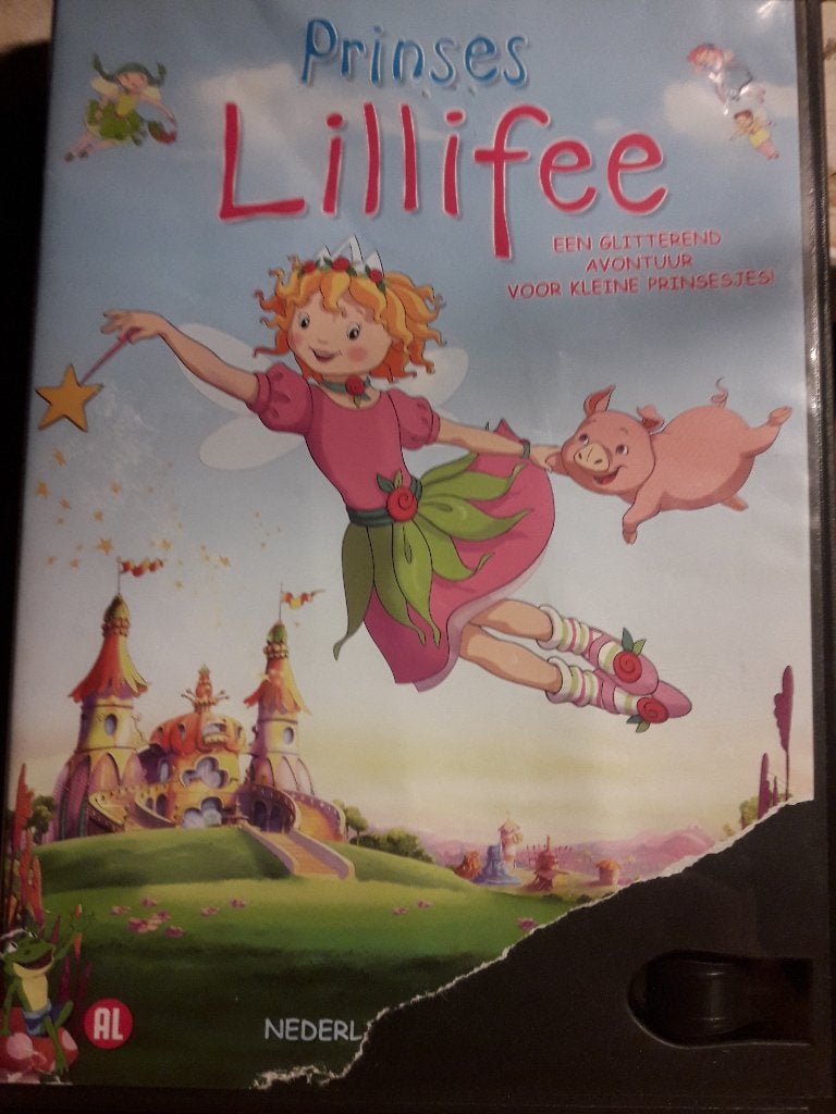 dvd Prinses Lillifee (Z176-78(, Alle leeftijden, Ophalen of Verzenden, Zo goed als nieuw, Amerikaans