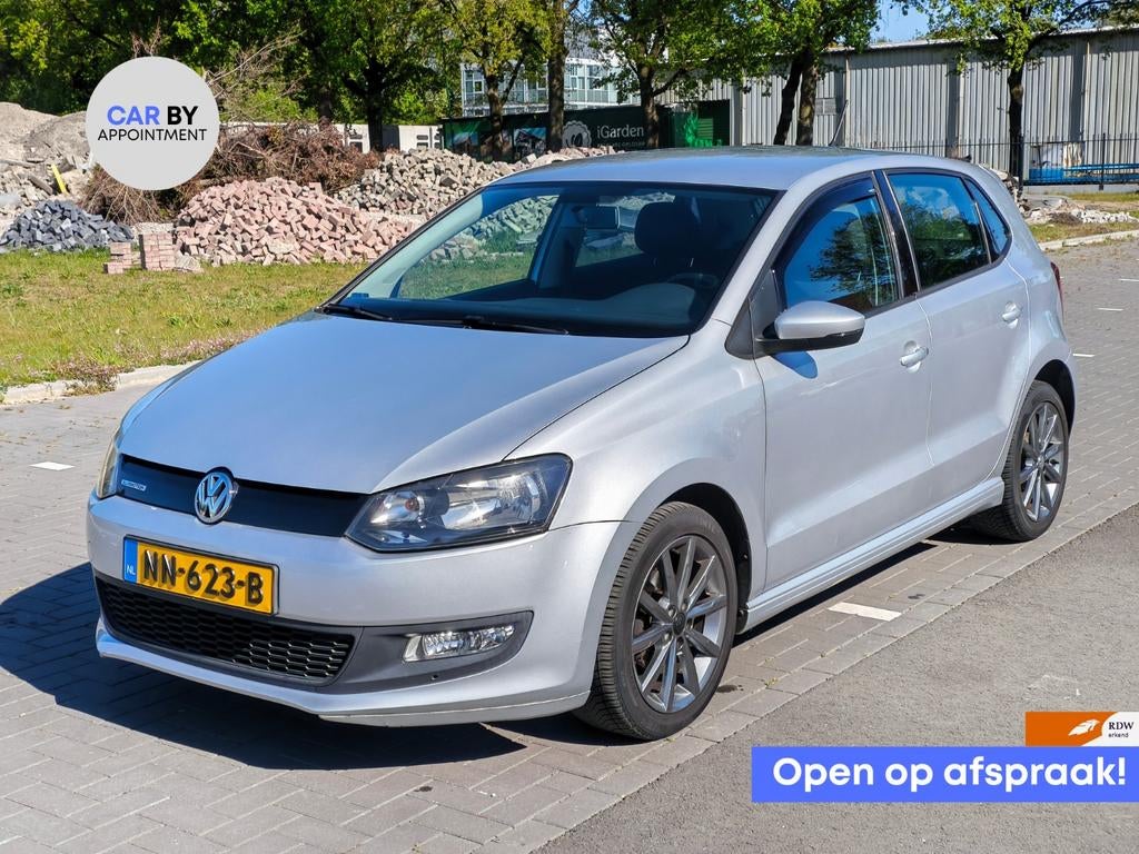 Volkswagen Polo 1.2 TDI Euro(5) 2013 Grijs Airco Carplay Apk, Voorwielaandrijving, Euro 5, 74 pk, Zwart