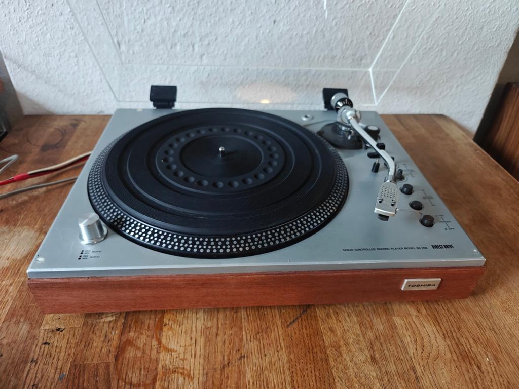 Toshiba SR-255 (onderhoud gehad, met garantie), Ophalen of Verzenden, Platenspeler, Overige merken, Pitch-regelaar