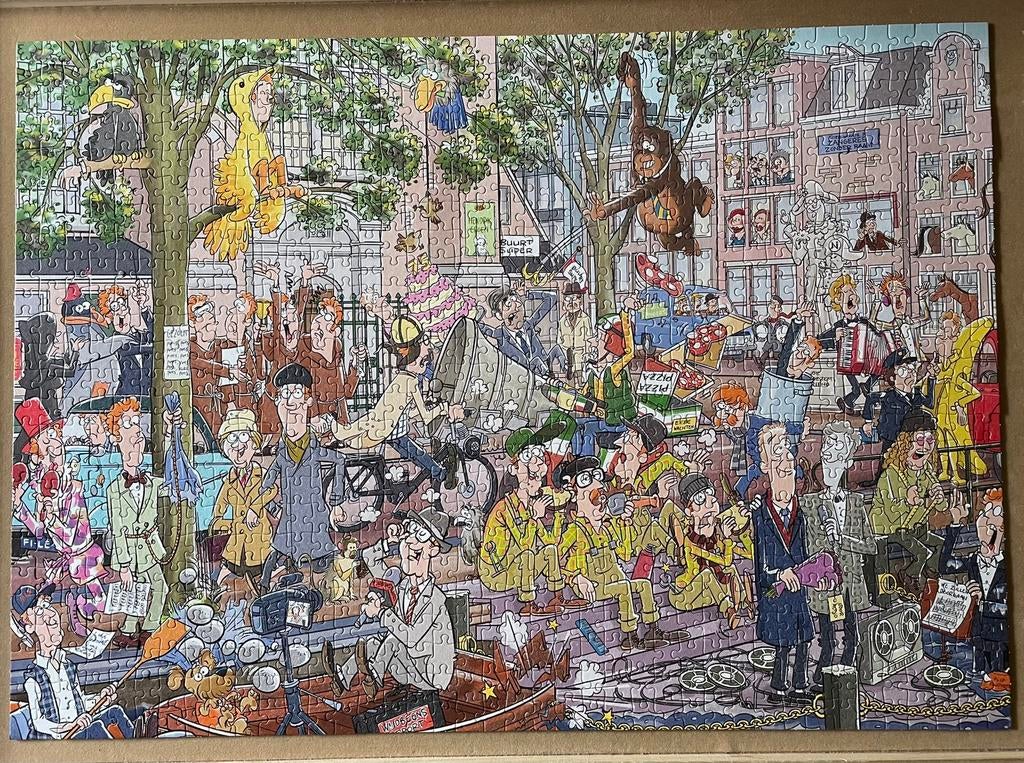 André van Duin puzzel, Ophalen, 500 t/m 1500 stukjes, Gebruikt, Legpuzzel