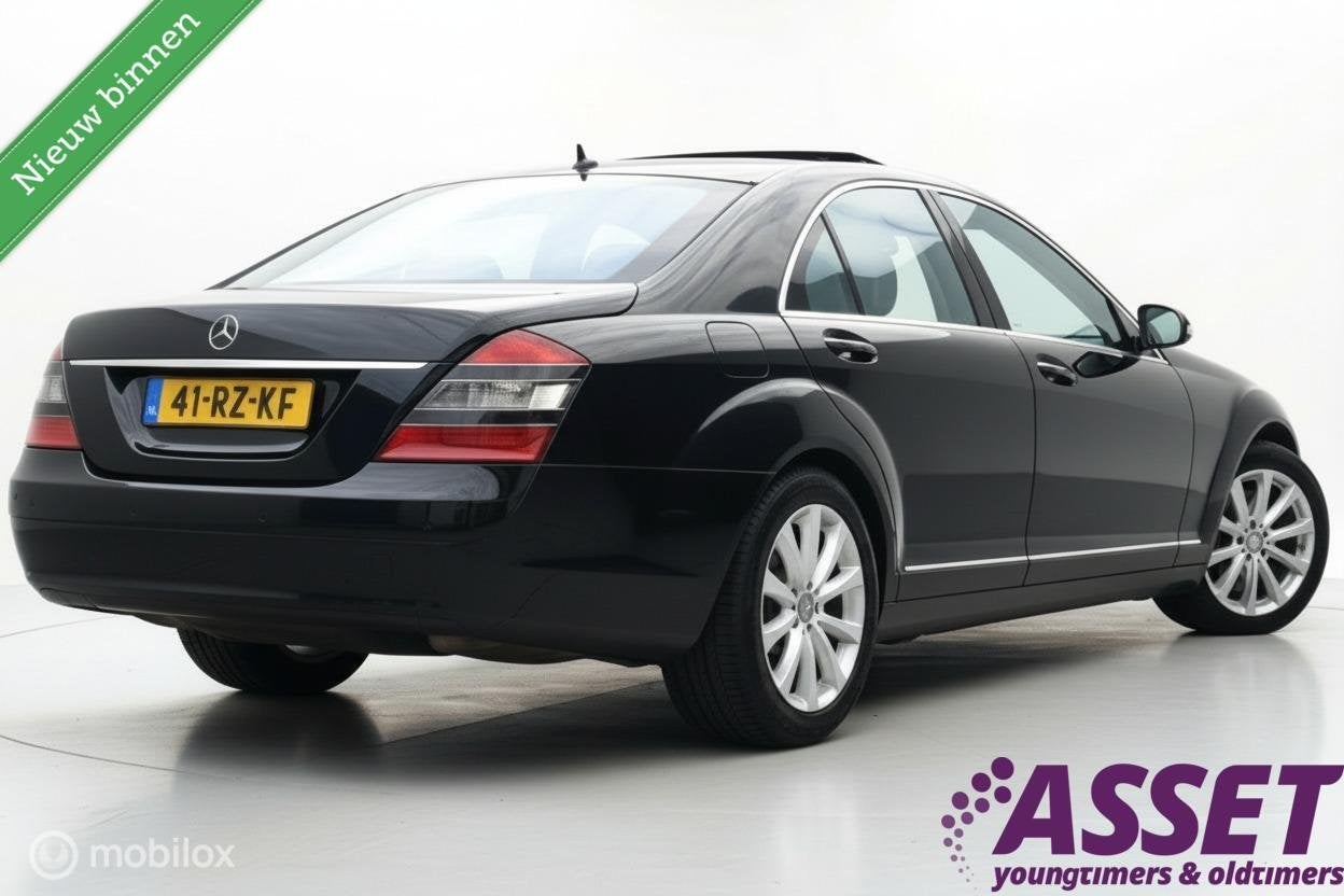 Mercedes S350 V6 aut | schuifdak | NL auto | historie bekend, Auto's, Automaat, 1780 kg, Achterwielaandrijving, Gebruikt
