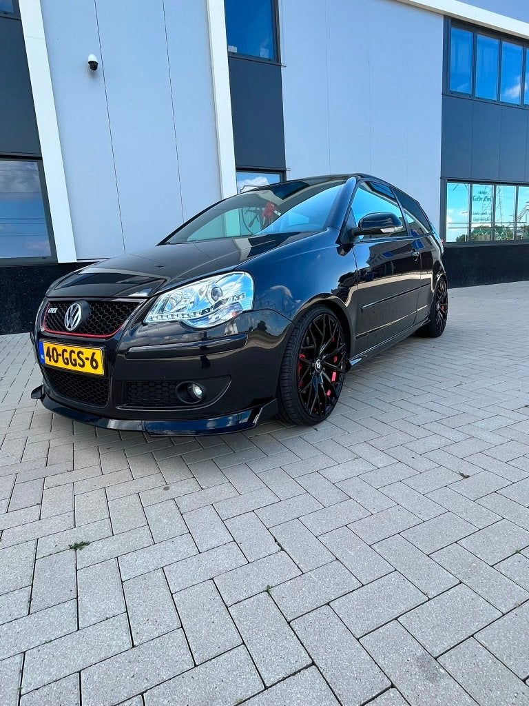 Volkswagen Polo 1.8 Turbo 110KW 2008 Zwart, Stof, 1139 kg, 4 cilinders, Zwart