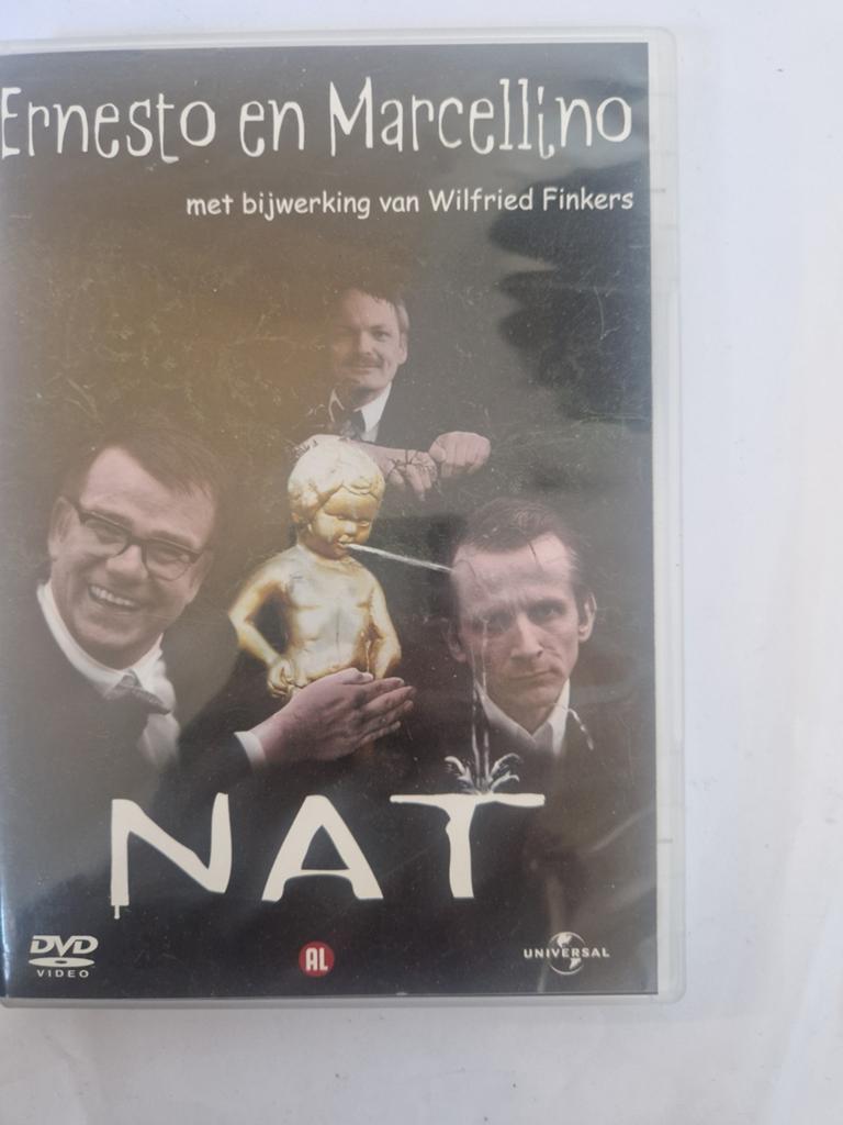 Ernesto en Marcellino - NAT (DVD) met Wilfried Finkers, Alle leeftijden, Ophalen of Verzenden, Stand-up of Theatershow