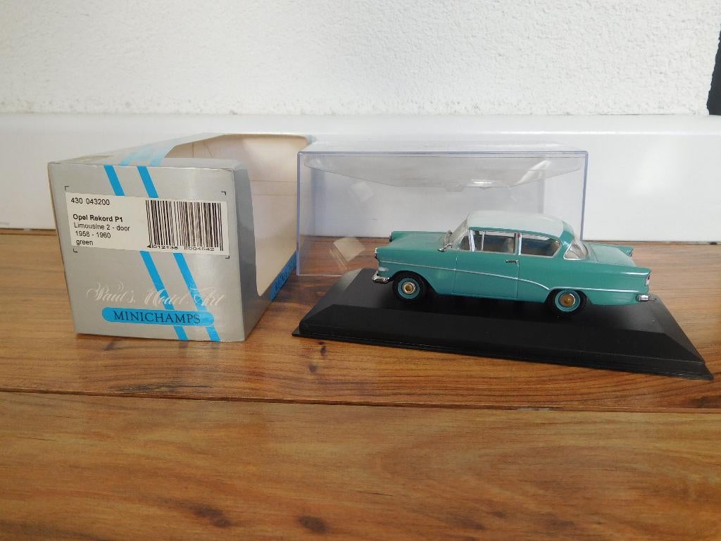 Opel Rekord P1, Ophalen of Verzenden, Zo goed als nieuw, Auto, MiniChamps