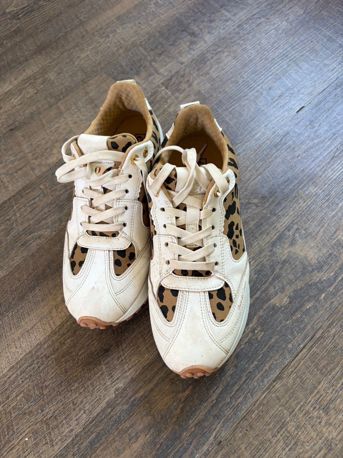Duca del cosma golfschoen valt als mt 38 met luipaardprint, Ophalen, Schoenen