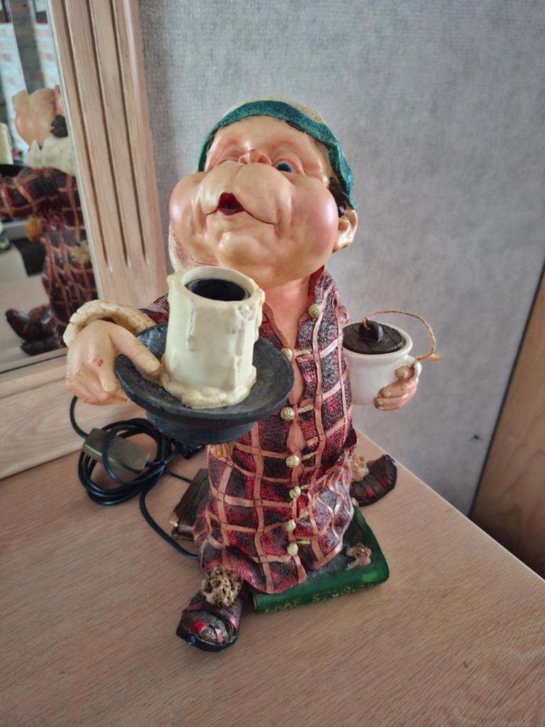 Lamp Laaf Efteling, Verzamelen, Efteling, Ophalen, Zo goed als nieuw, Beeldje of Poppetje