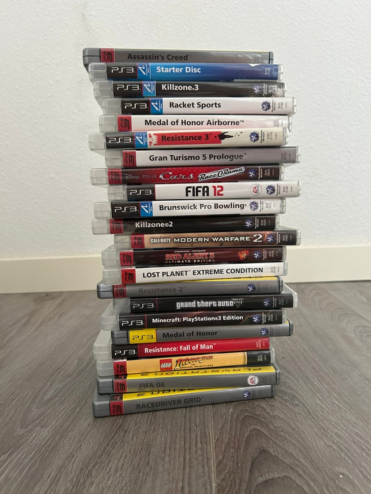 22 games voor playstation 3, Ophalen, Gebruikt, 1 speler, Vanaf 3 jaar