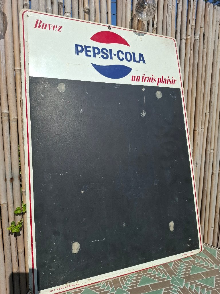 Reclamebord Pepsi Cola - krijtbord Pepsi, Ophalen of Verzenden, Nieuw, Reclamebord
