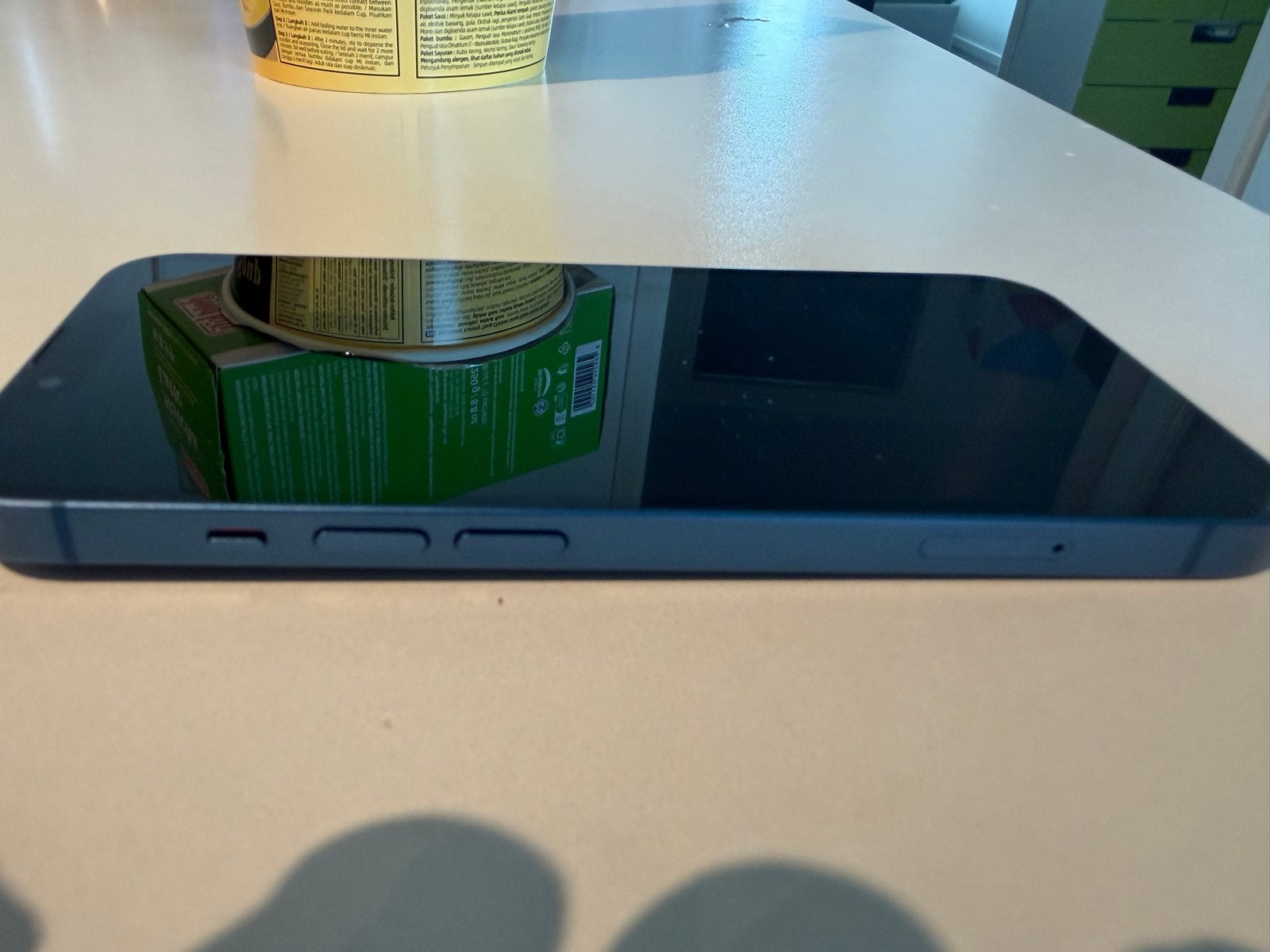 Zo goed als nieuwe iPhone 14 128G- Blauw, Telecommunicatie, 128 GB, Blauw, Ophalen of Verzenden, Zo goed als nieuw