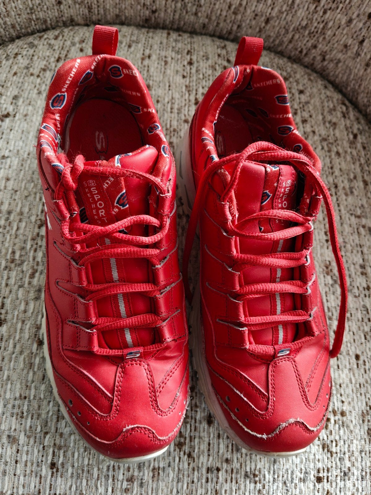 Skechers Sportschoenen Rood Maat 40, Skechers, Sportschoenen, Ophalen of Verzenden, Gedragen